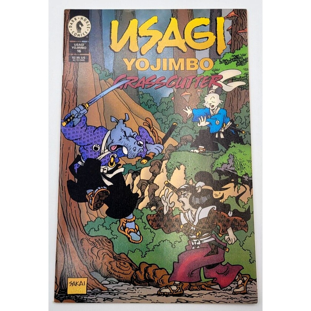 USAGI YOJIMBO GRASSCUTTER #16 (1997) / VF+ / DARK HORSE